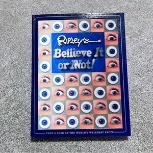 Ripley’s Believe It or Not hardback book 2004